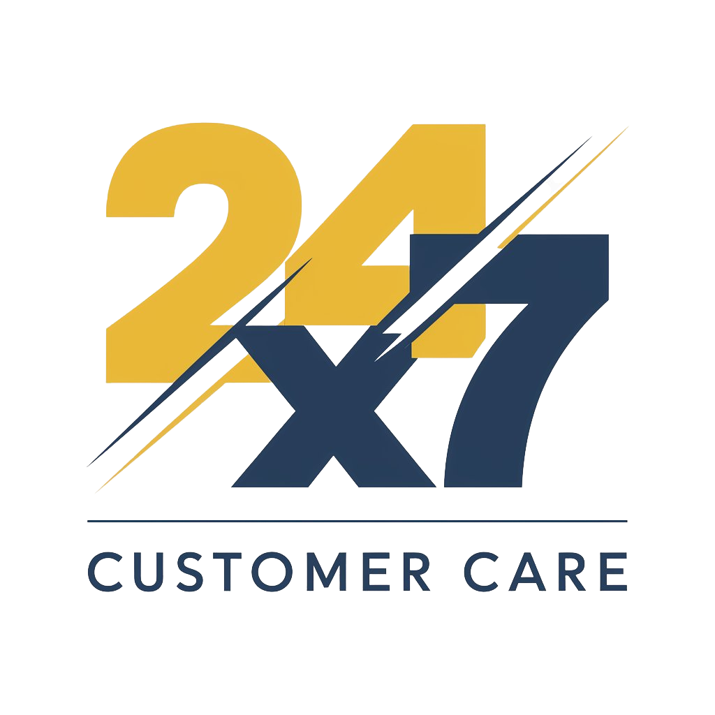 24x7 Customer Care Logo